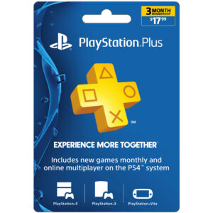 Playstation Plus Card - 3 months