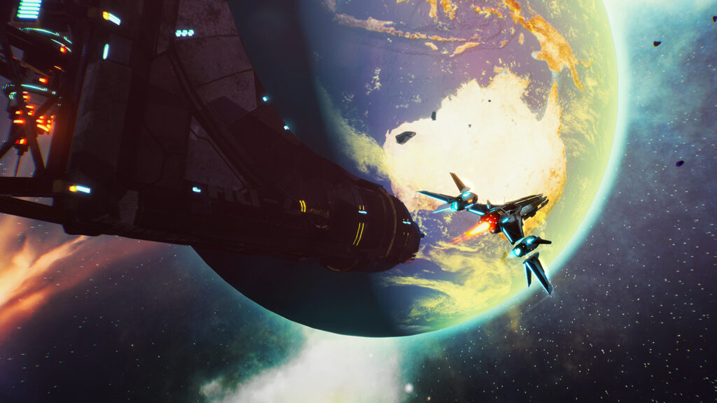 Redout Space Assault - Screenshot 1