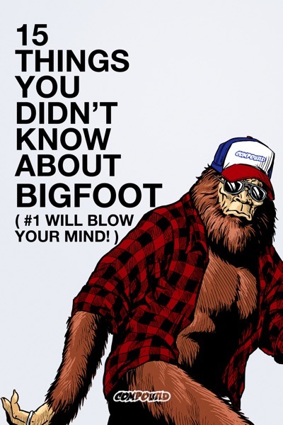 15 Things You Didn't Know About Bigfoot poster small