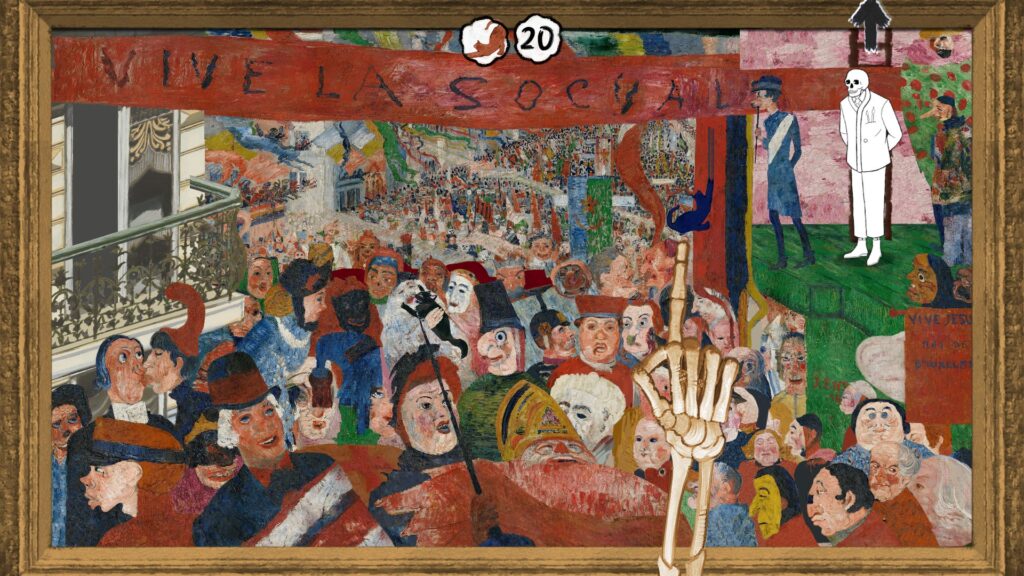 Please Touch The Artwork 2 - Entry Of Christ In Brussels - screenshot