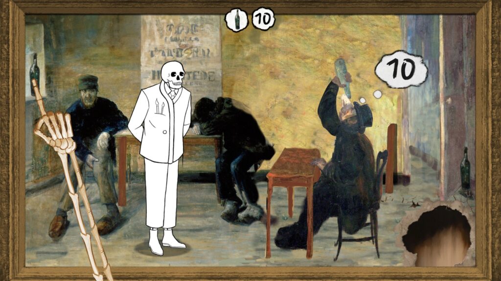 Please Touch The Artwork 2 - The Drunkards + Scandalized Masks - screenshot