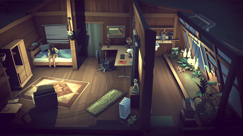 Screenshot of gameplay of Closer the Distance 1