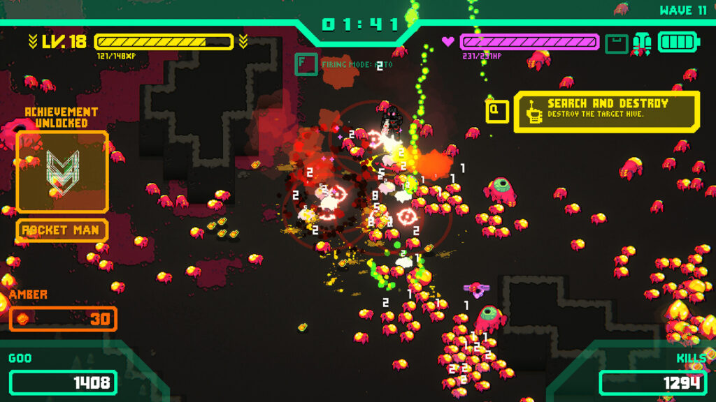Hive Jump 2: Survivors gameplay screenshot 1