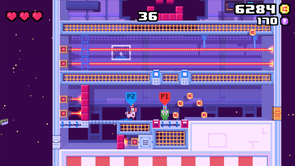 Crossy Road Castle gameplay screenshot 1