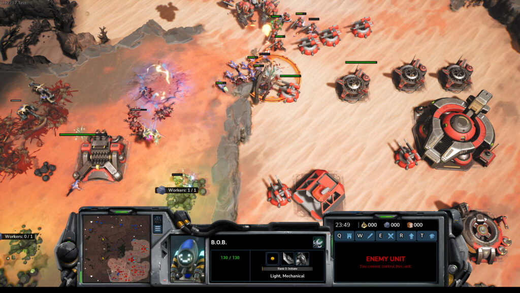 Stormgate pre-alpha gameplay screenshot 4