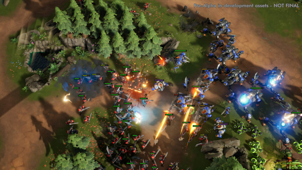 Stormgate pre-alpha gameplay screenshot 3
