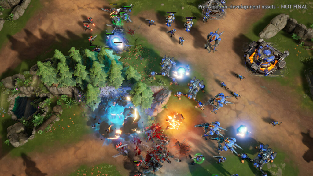 Stormgate pre-alpha gameplay screenshot 2