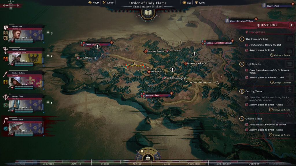 Band of Crusaders gameplay screenshot 1