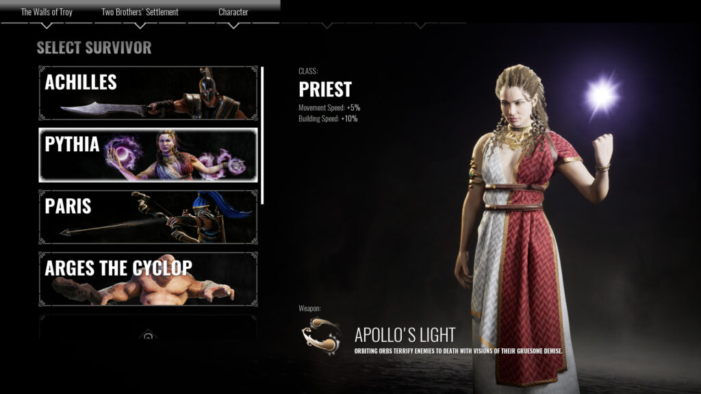 Achilles: Survivor gameplay screenshot 3