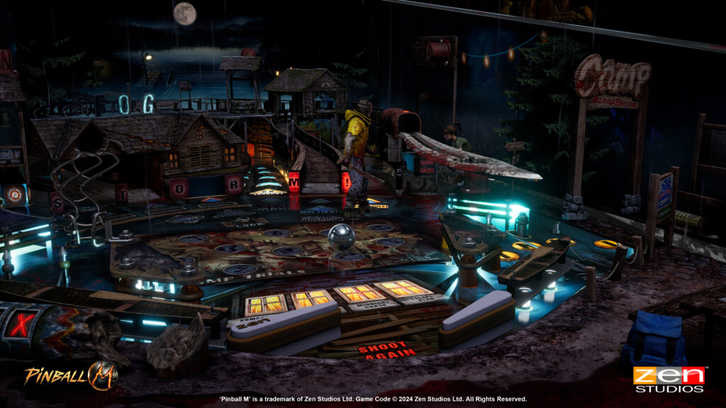 Camp Bloodbrook for Pinball M gameplay screenshot 2