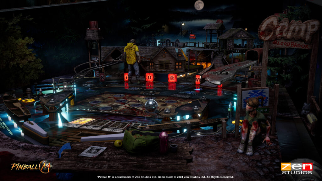 Camp Bloodbrook for Pinball M gameplay screenshot 3