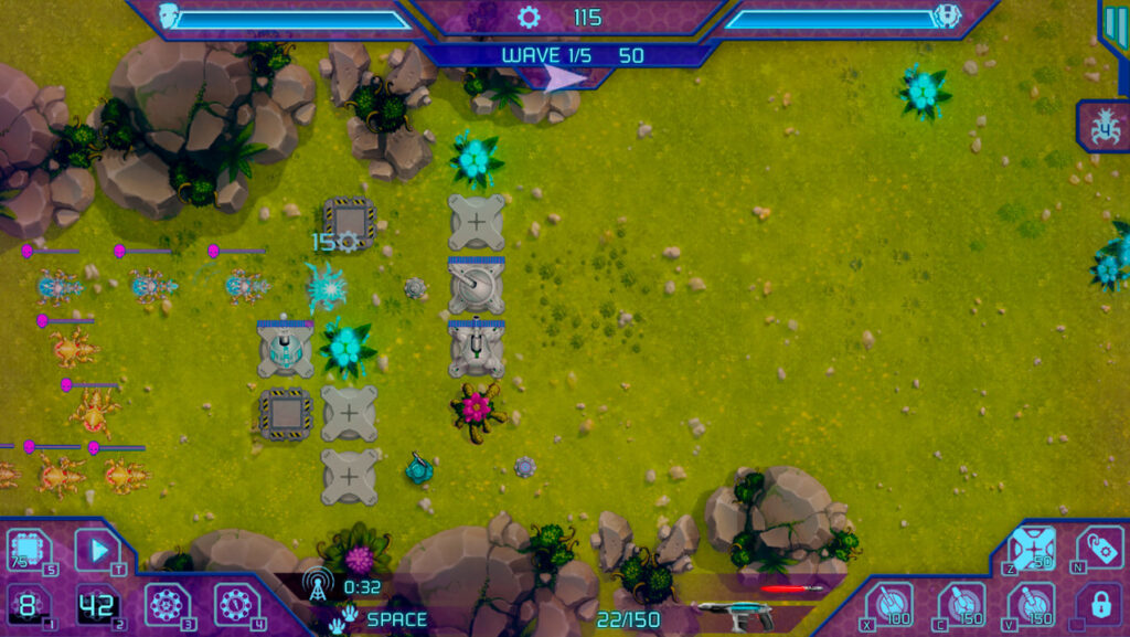 Liberator TD gameplay screenshot 2