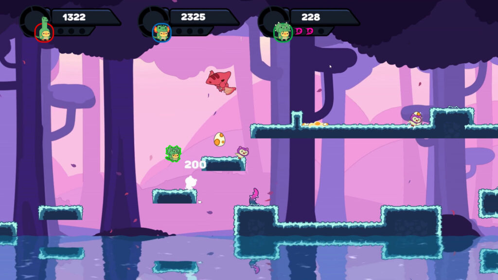 Dino-Ducks Dash gameplay screenshot 1