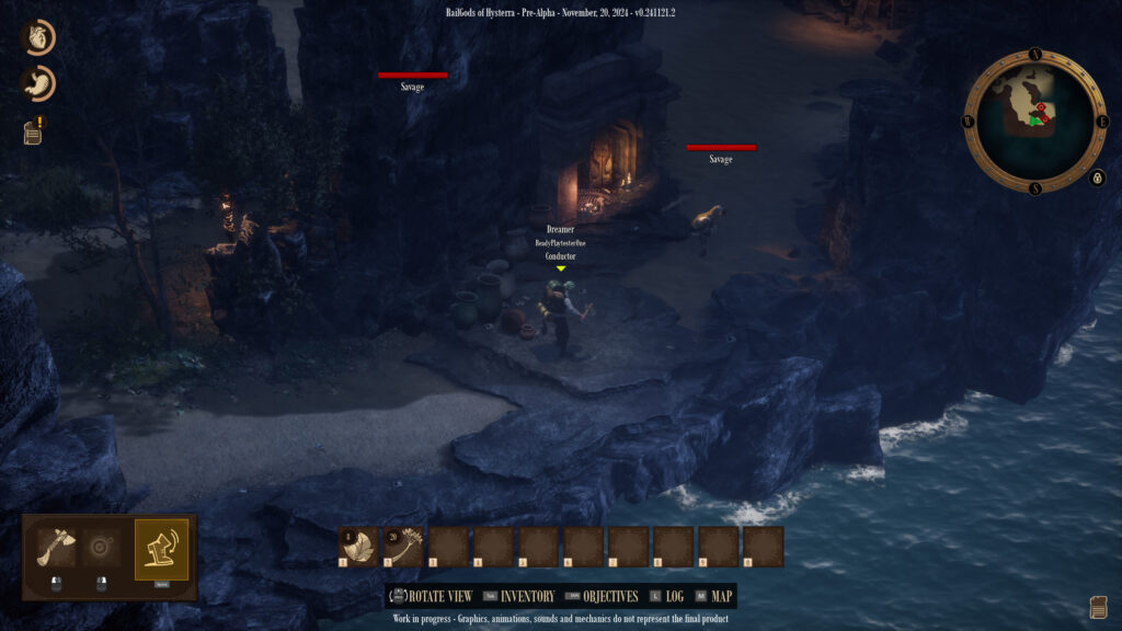 RailGods of Hysterra gameplay screenshot 4