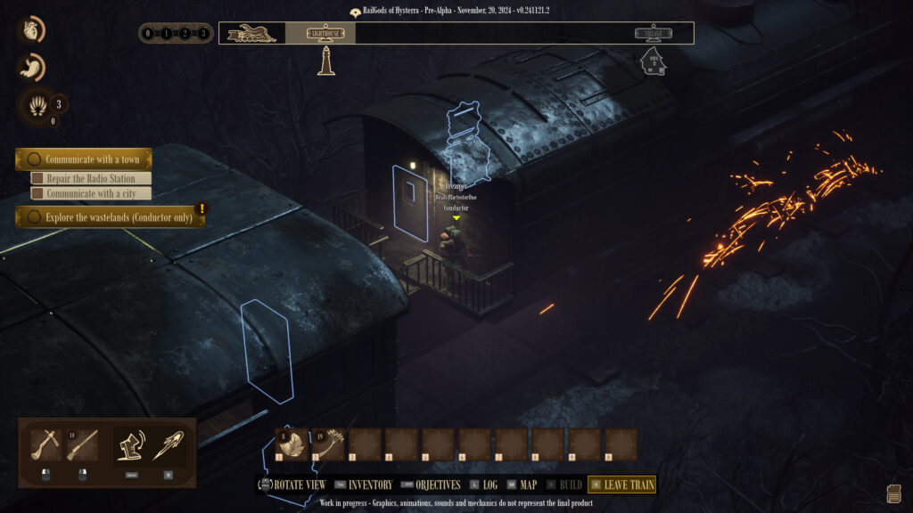 RailGods of Hysterra gameplay screenshot 6