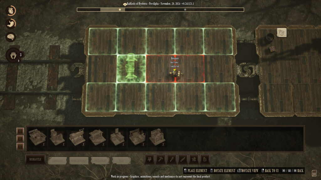 RailGods of Hysterra gameplay screenshot 2