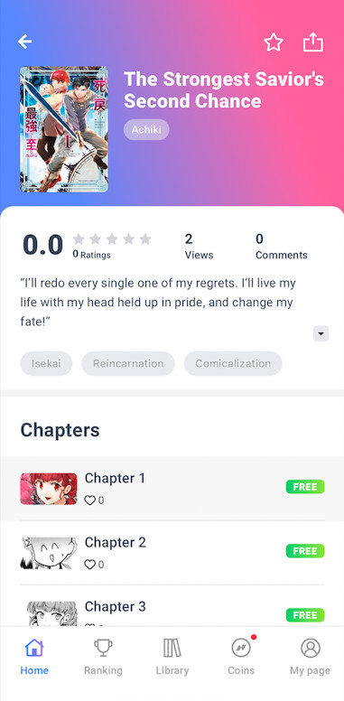 Novelous App mobile screenshot 3