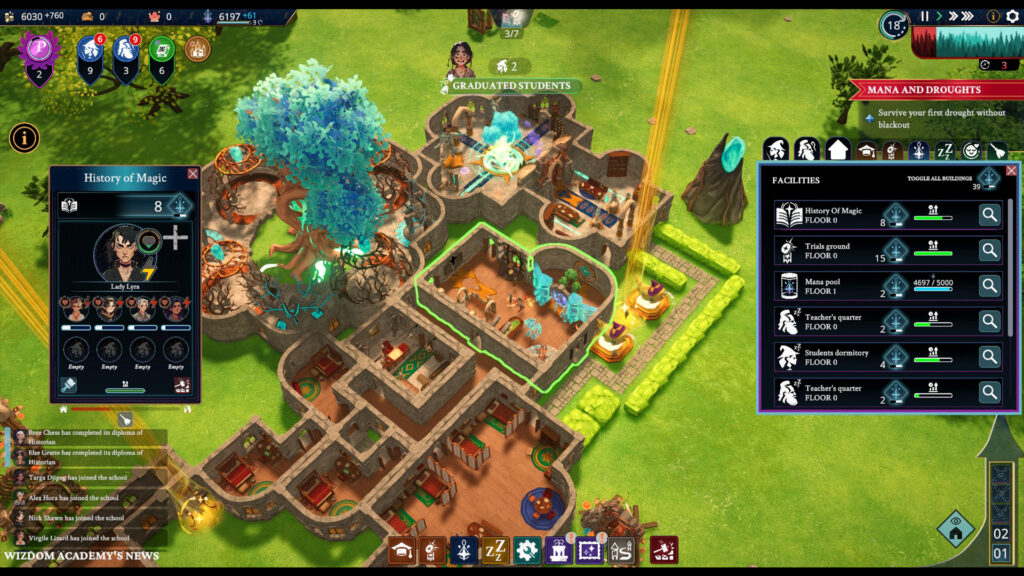 Wizdom Academy gameplay screenshot 3