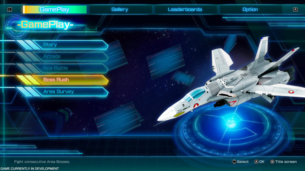 MACROSS -Shooting Insight- gameplay screenshot 1