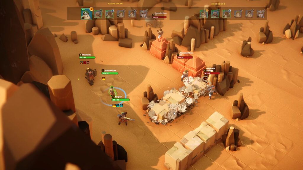 Dunebound Tactics gameplay screenshot 3
