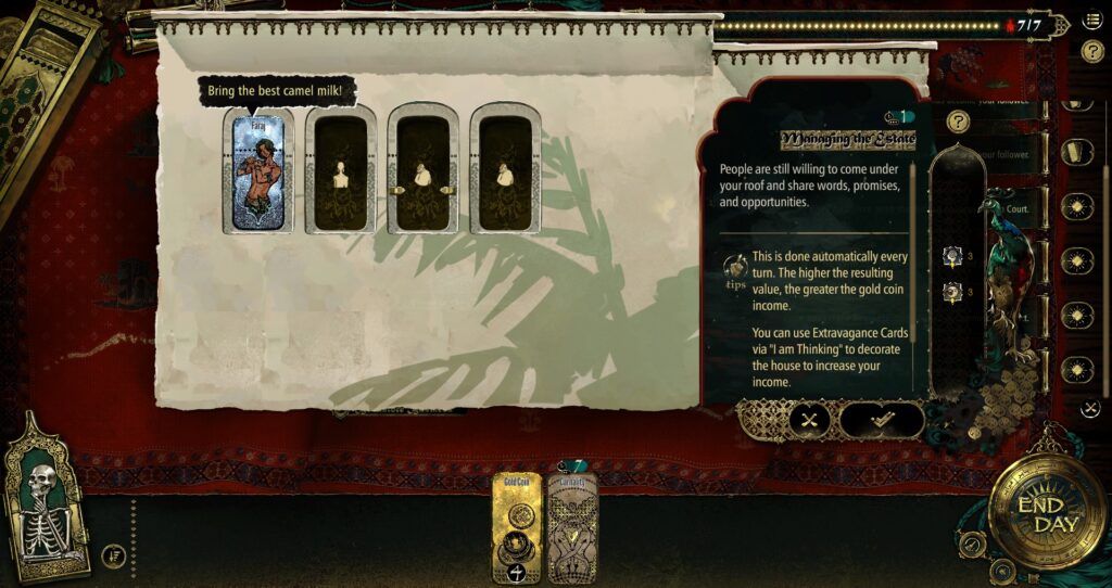 Sultan’s Game gameplay screenshot 2