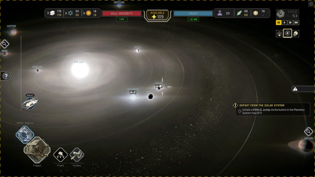 IXION gameplay screenshot