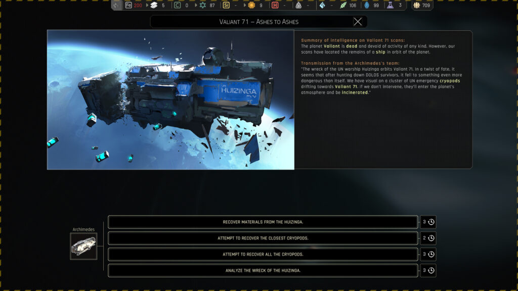 IXION gameplay screenshot