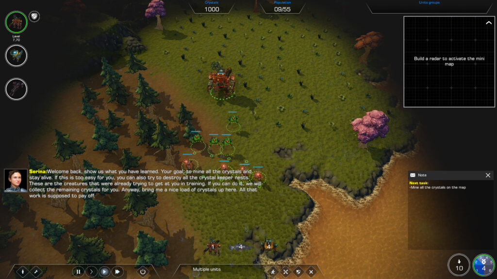 Grimstar gameplay screenshot