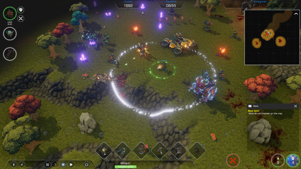 Grimstar gameplay screenshot