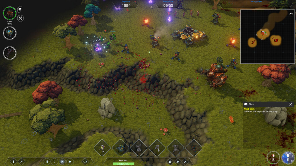 Grimstar gameplay screenshot
