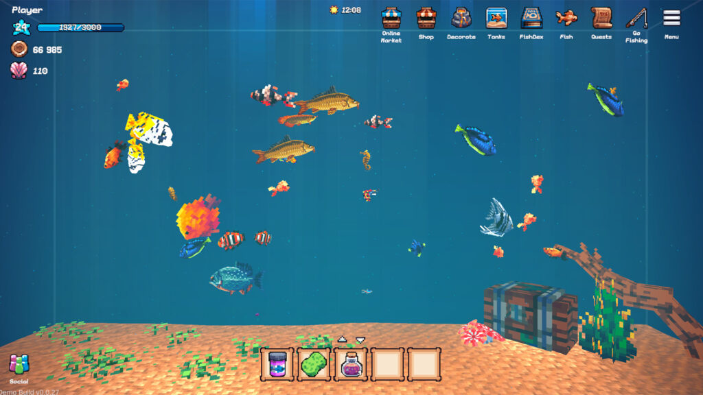 Tiny Aquarium: Social Fishkeeping gameplay screenshot 3