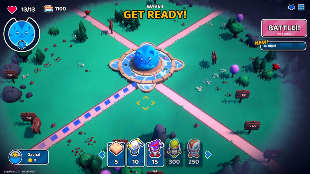 Sushi Cat Tower Defense screenshot 5