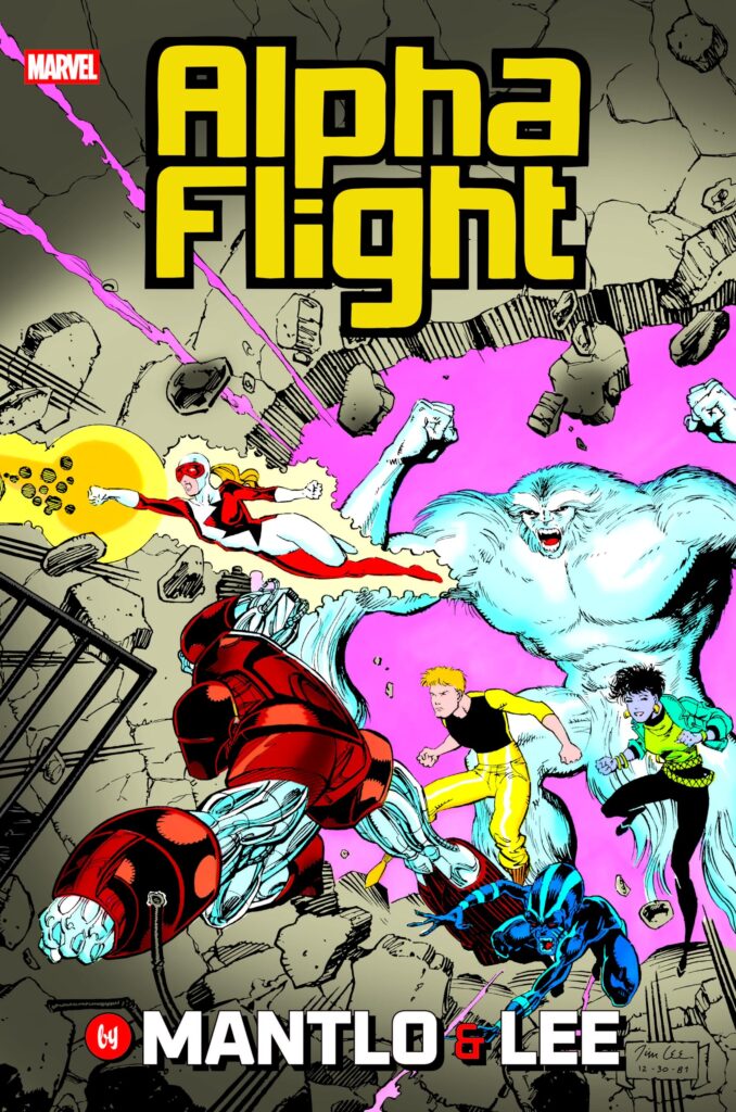 Alpha Flight By Mantlo & Lee Omnibus cover