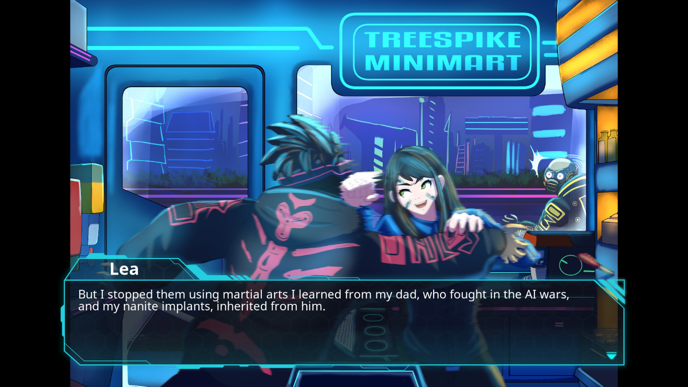 Bail Force: Cyberpunk Bounty Hunters screenshot 1