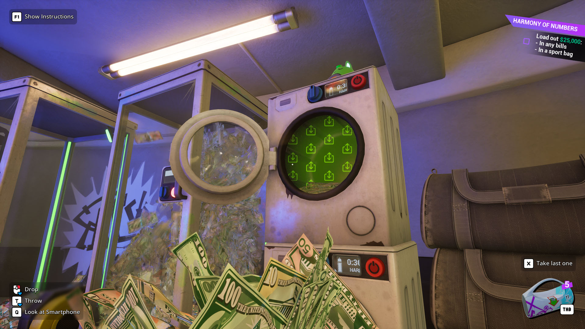 Cash Cleaner Simulator gameplay screenshot 1