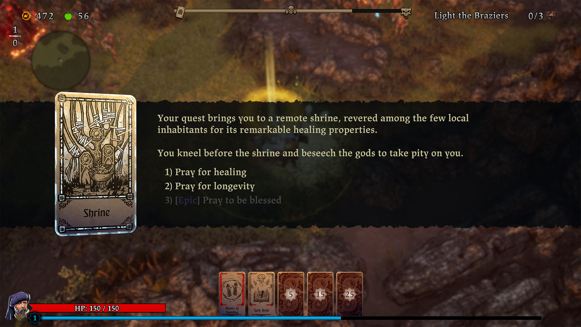 Hordes of Fate : A Hand of Fate Adventure gameplay screenshot 2