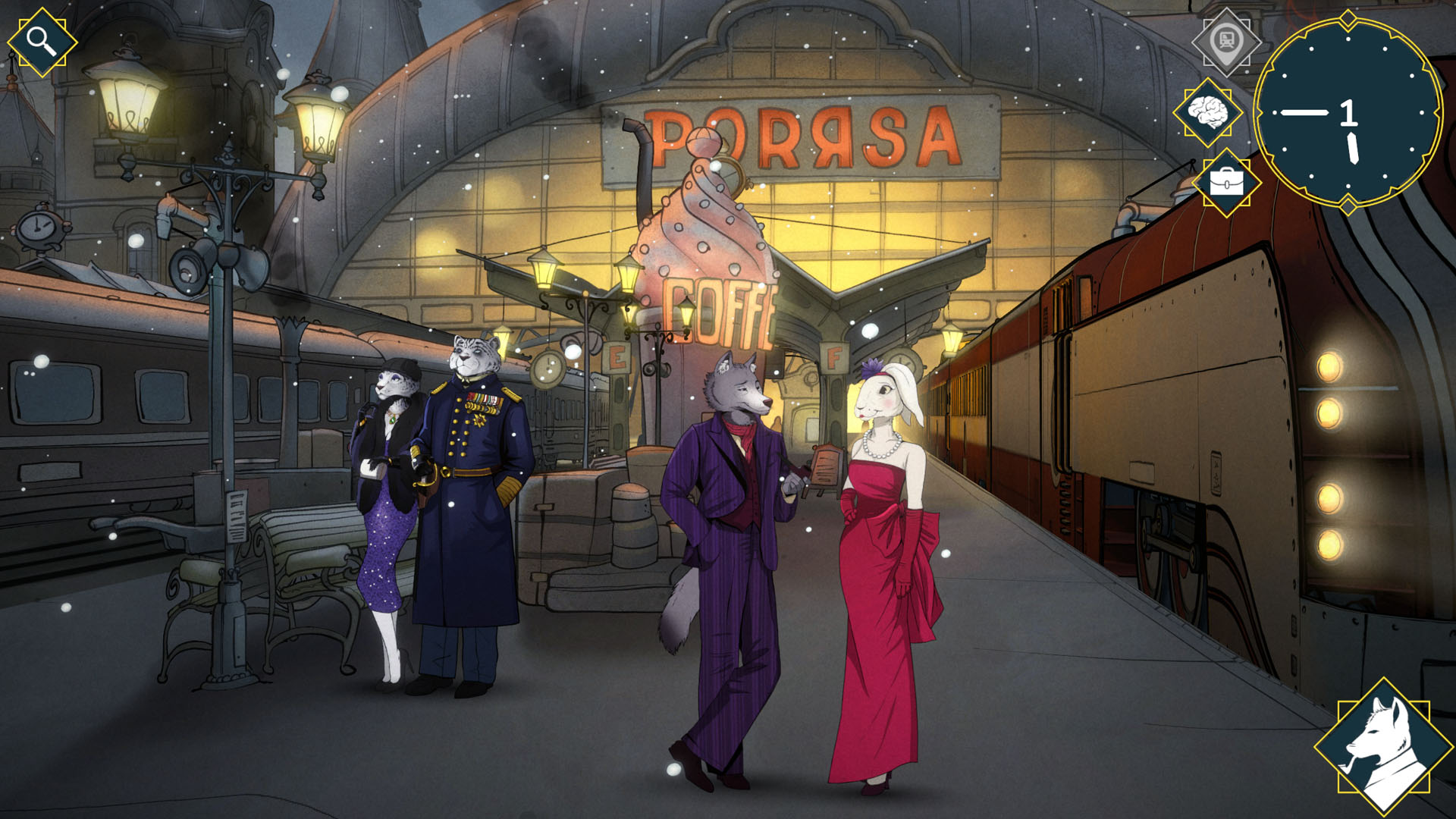 Moses & Plato - Last Train to Clawville gameplay screenshot 1