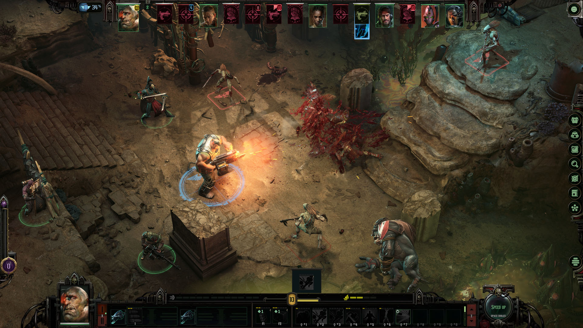 Warhammer 40,000: Dark Heresy gameplay screenshot 2