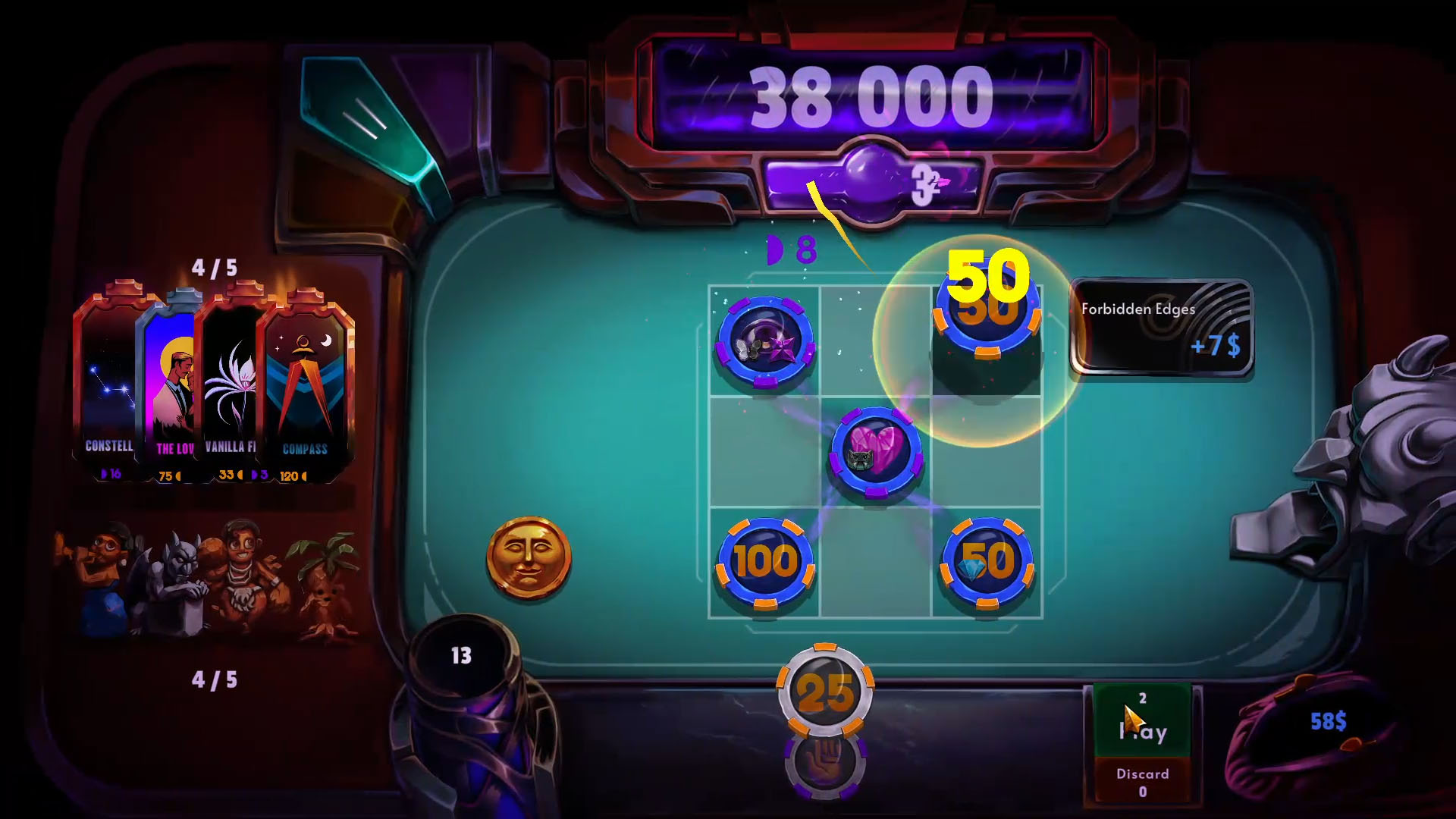 Tokens gameplay screenshot 1