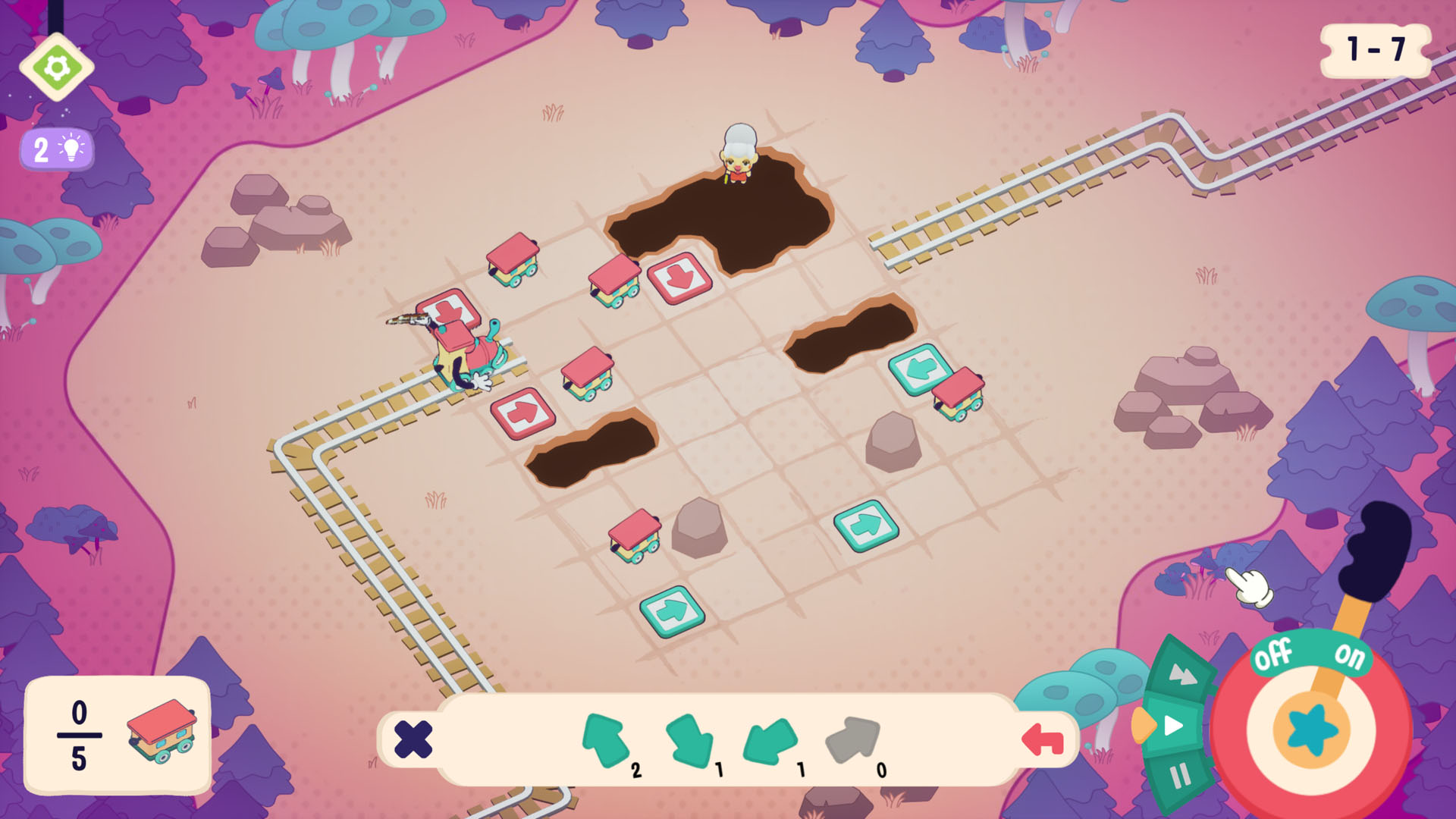 Trackastrophe! screenshot 1