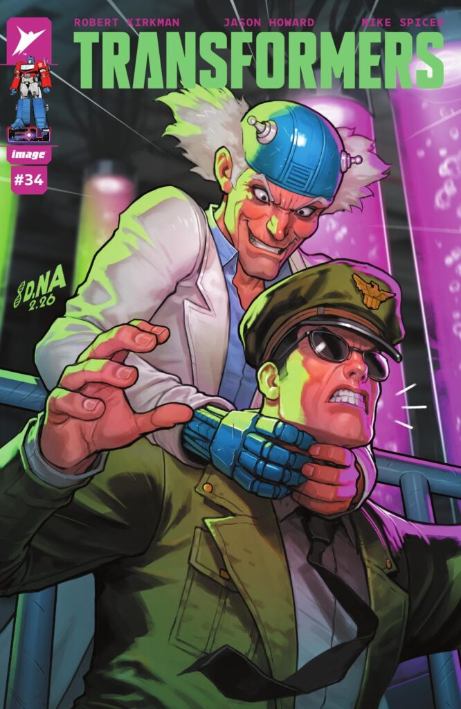 Transformers #34 cover