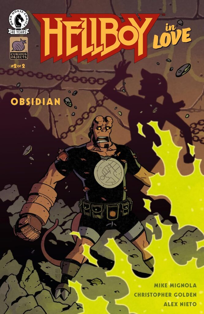 Hellboy in Love: Obsidian #2 cover