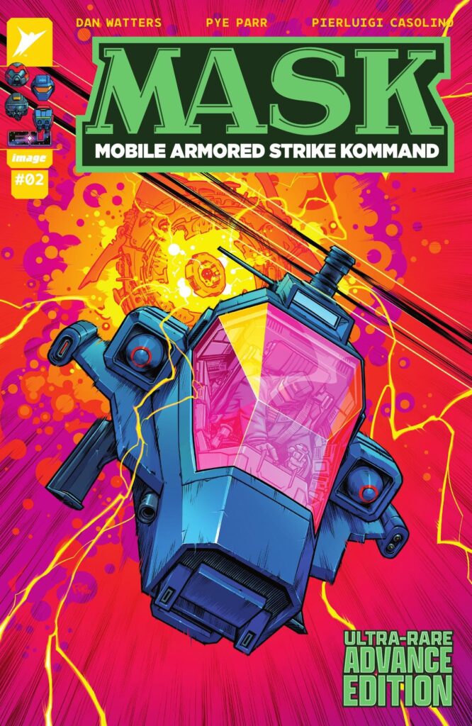 M.A.S.K. #2 cover