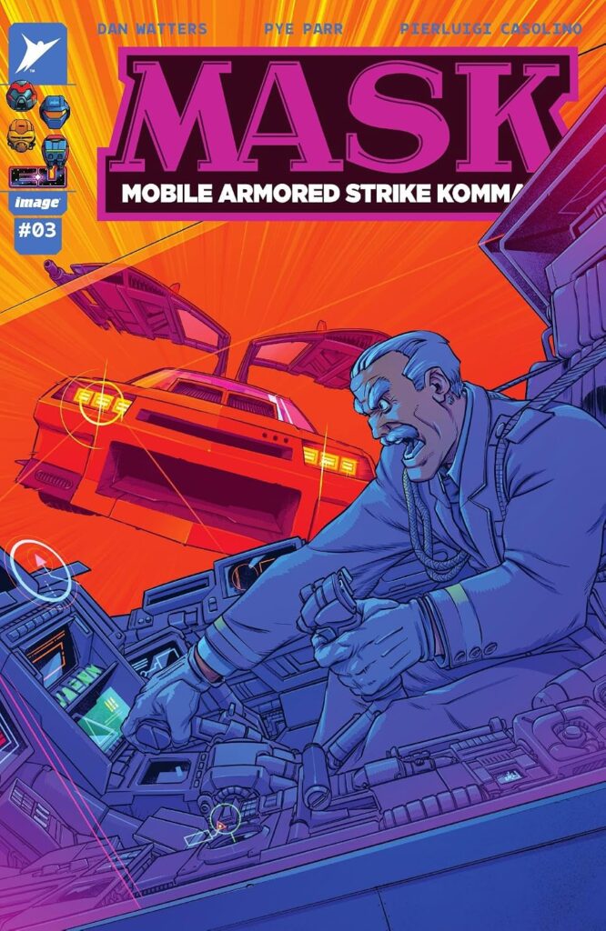 M.A.S.K. #3 cover