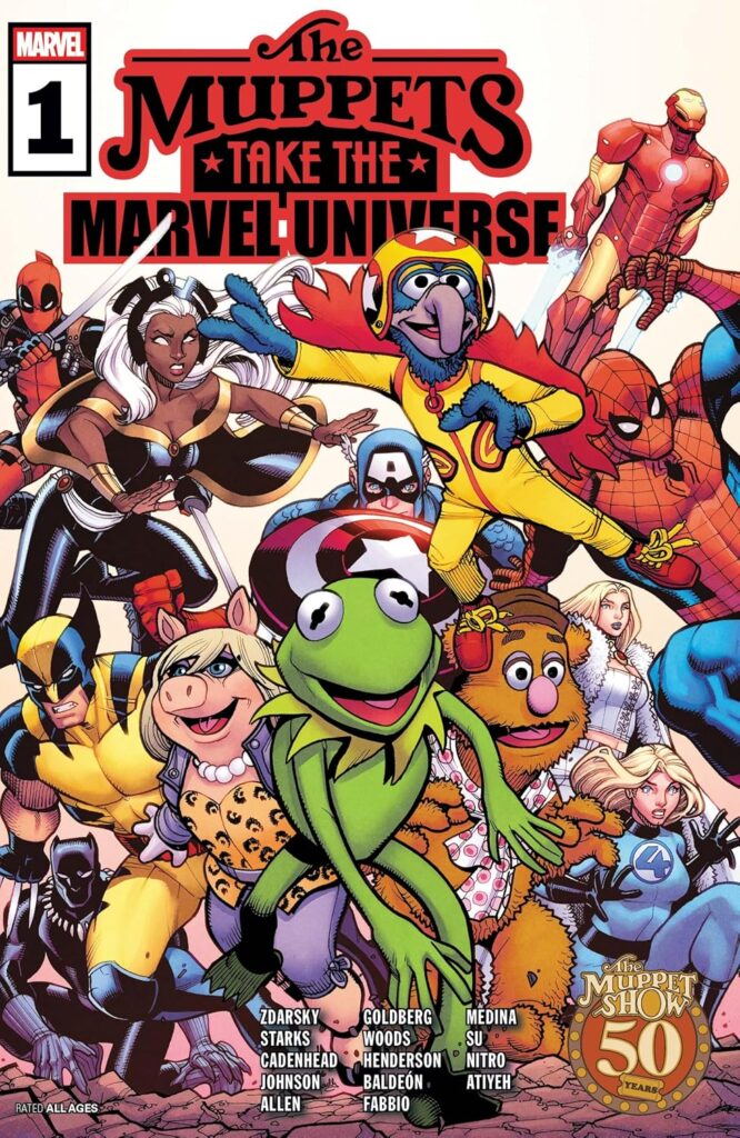 Muppets Take The Marvel Universe (2026) #1 cover