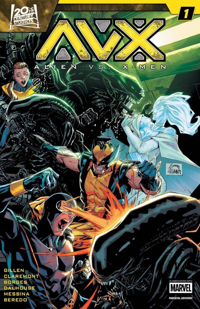 Alien Vs. X-Men (2026) #1 (of 4) cover