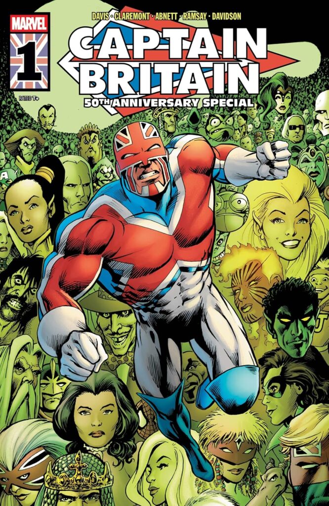 Captain Britain 50th Anniversary Special (2026) #1 cover
