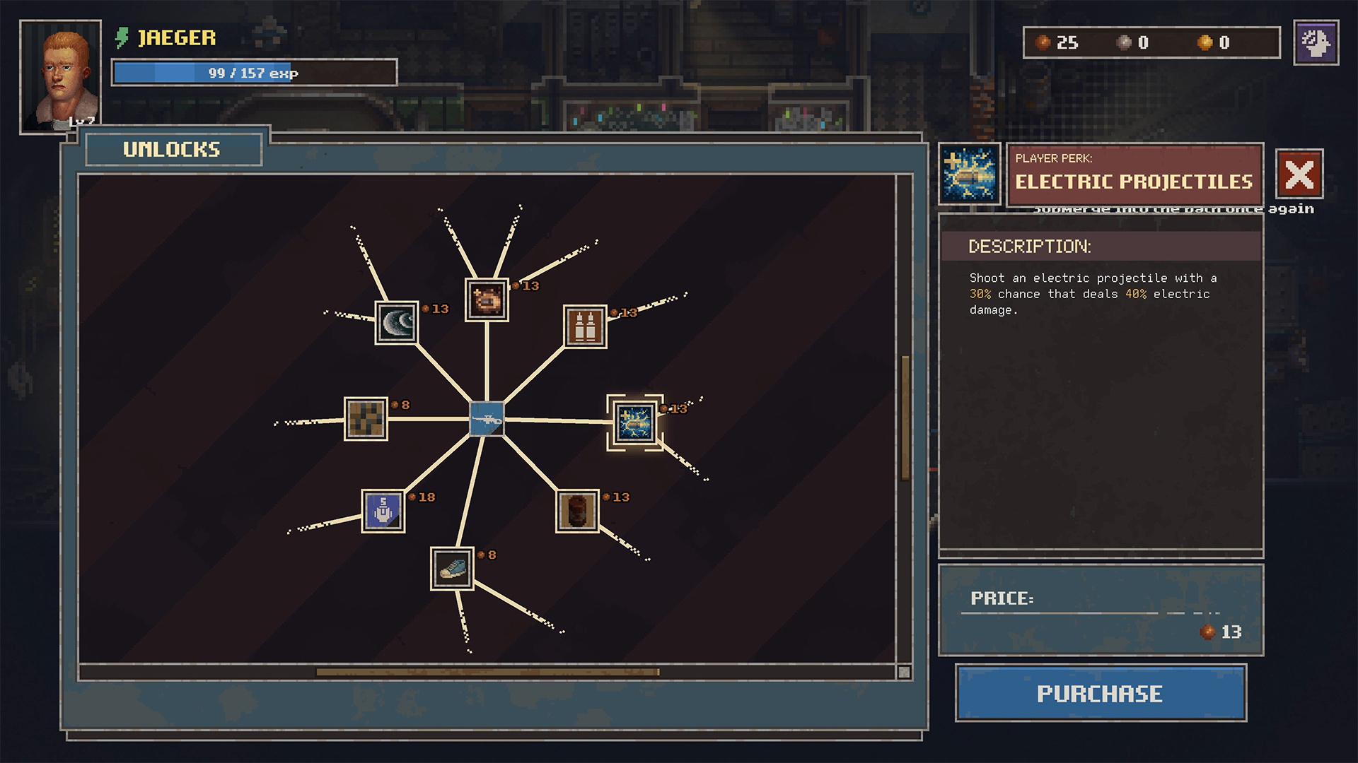 Volatiles screenshot