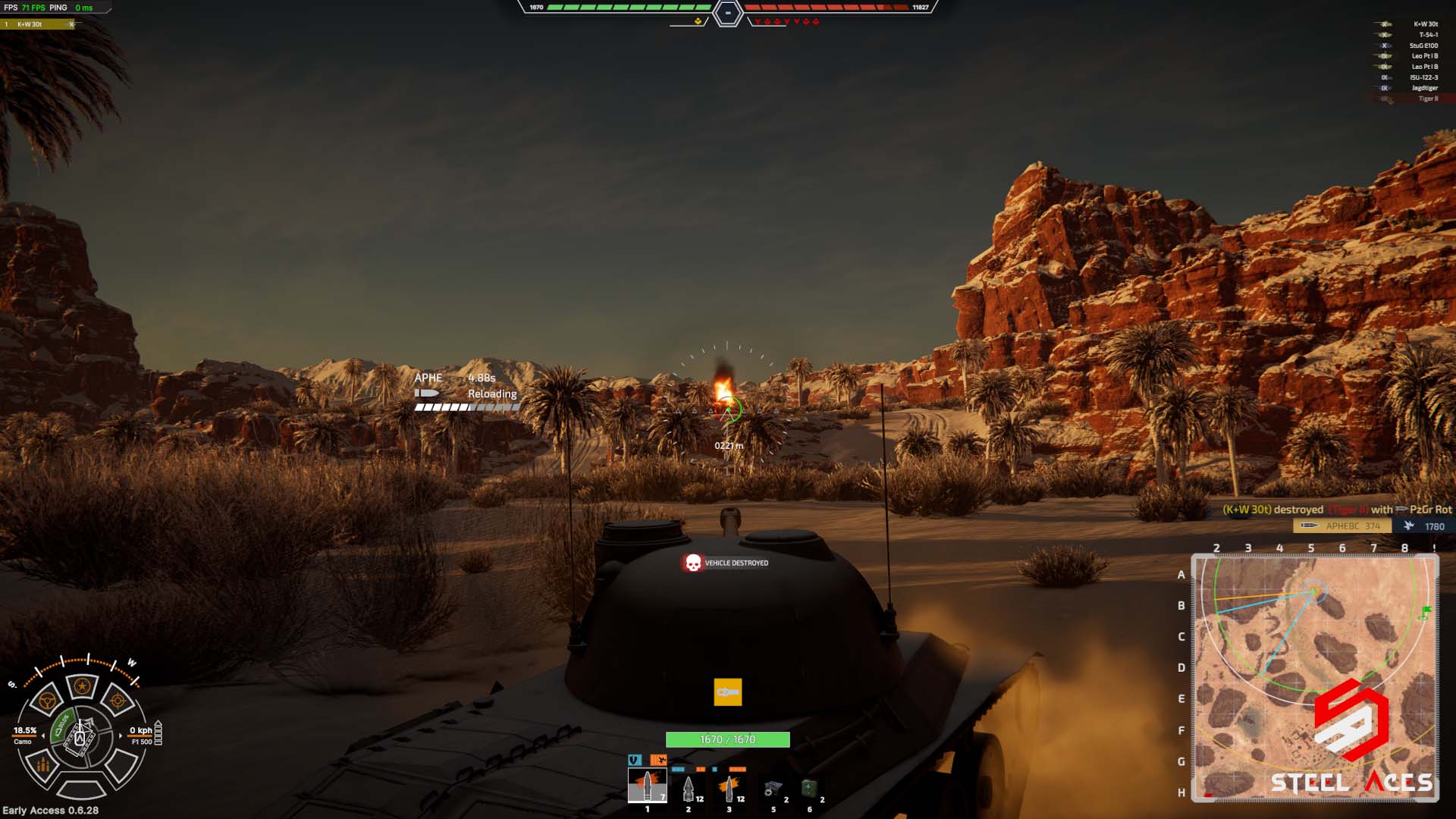 Steel Aces screenshot