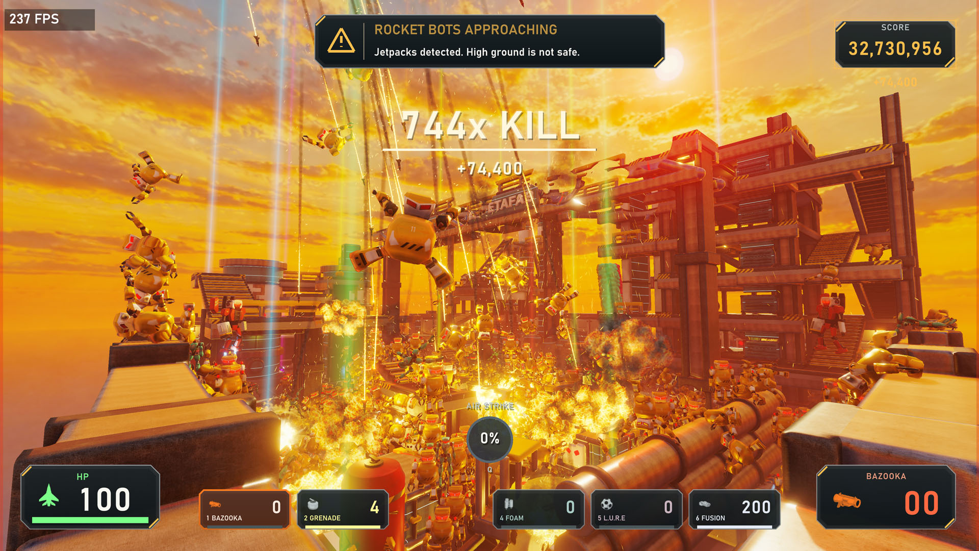 PETAFAB: Bot Invasion screenshot 1